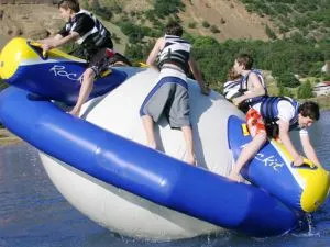 Uppblåsbar Saturn Rocker