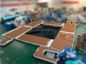 Separerbar plattform Havspool uppblåsbar